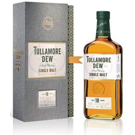 Tullamore Dew Irish Whiskey Single Malt 18 Year