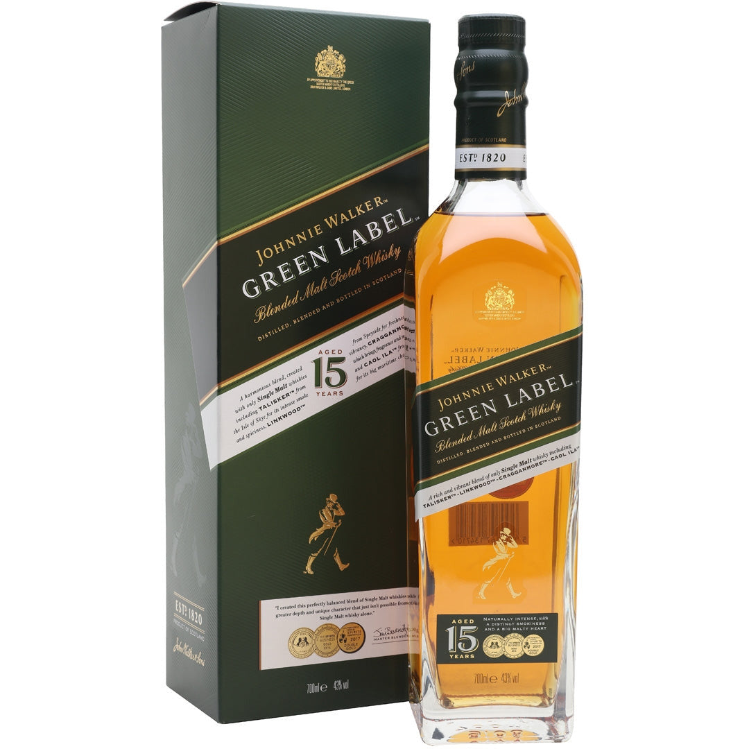 Johnnie Walker Scotch Green Label