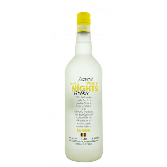 White Nights Vodka Lemon