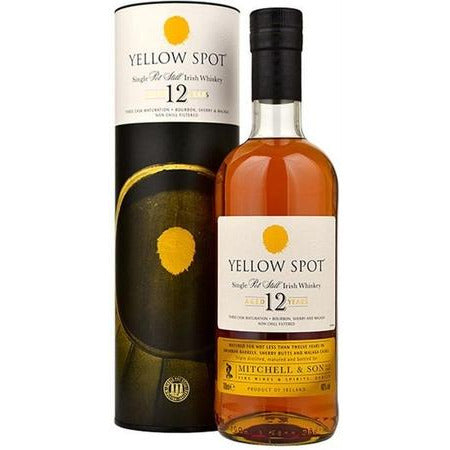 Yellow Spot Irish Whiskey Pot Still 12 Year